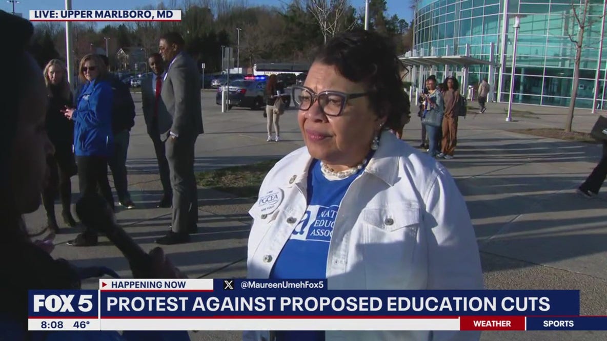 DMV schools rally against proposed education cuts